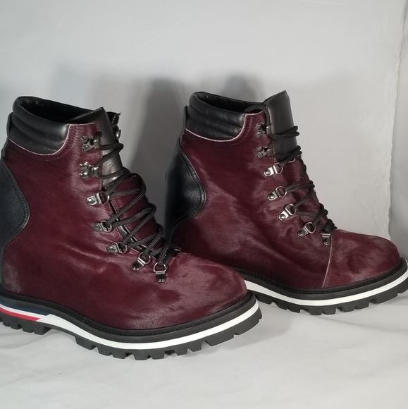 Moncler Shoes - Moncler wedge ski boot pony hair sz 10 ladies